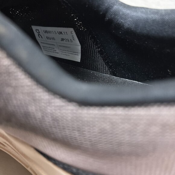 On Cloud Cloudeclipse Running Shoes - Men's Size 11.5 - Cream - Picture 10 of 10